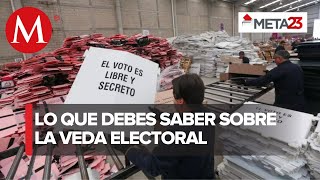 Elecciones 2023 ¿Qué es la veda electoral y cuándo inicia [upl. by Semreh]