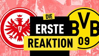 Kein Elfmeter Eintracht Frankfurt unterliegt Borussia Dortmund  Bundesliga Reaktion [upl. by Derman488]