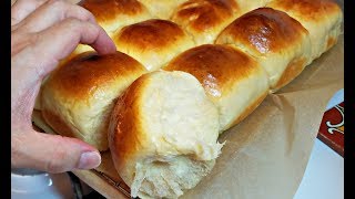 Soft Fluffy Dinner Rolls Recipe  How to make Sweet Milk Rolls Recipe [upl. by Anires324]