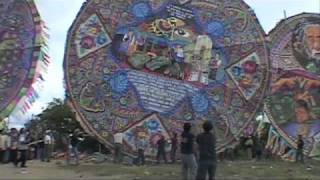 Barriletes Gigantes The Giant Kites of Guatemala Spanish [upl. by Elahcar]