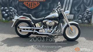 2003 HARLEYDAVIDSON Fatboy 100TH Anniversary [upl. by Donavon]