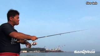 Basic Tutorial for Shore Jigging  SeaRide by BlueBlue [upl. by Bille]