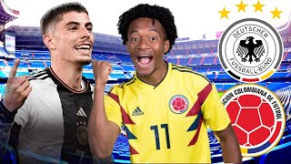 COLOMBIA VS ALEMANIA  PARTIDO AMISTOSO EN VIVO [upl. by Atteras]