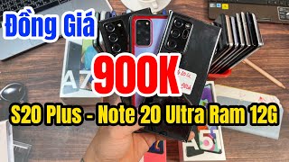 Thanh Lý Đồng Giá 900K Siêu Phẩm Samsung RAM 12G Note 20 Ultra 5G  S20 Plus [upl. by Kiel]