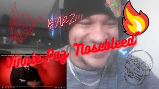 Vinnie Paz Nosebleed feat R A the Rugged Man amp Amalie Bruun TUFFNERDZ RAP REACTION 🔥🔥🔥💀💀💀💀👹👹👹 [upl. by Philpot]