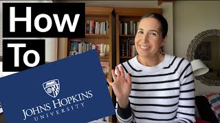 Johns Hopkins Supplemental Essays 3 TRICKS YOU MUST DO [upl. by Alurta]