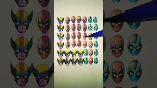 Deadpool bye bye bye line connect puzzle game shortvideo shorts wolverine deadpool byebyebye [upl. by Amalie]