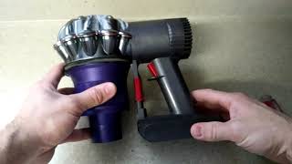 How to clean a Dyson V6 cordless vaccum cleaner [upl. by Annaert]