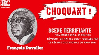 Choquante exécution de 2 jeunes gens par le régime de François Duvalier  en novembre 1964 [upl. by Sivram]