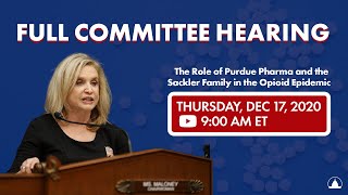 Full Committee Hearing on “The Role of Purdue Pharma and the Sackler Family in the Opioid Epidemic” [upl. by Troy]