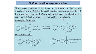 COORDINATION POLYMERIZATION [upl. by Lemert]