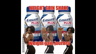 WEIGHT GAIN SHAKEENSURE PLUS [upl. by Sean403]