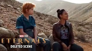 Marvel Studios ETERNALS DELETED SCENE quotSacrificequot IRON MAN REFERENCE [upl. by Naelcm]