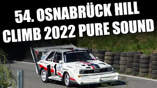 54 Osnabrück Hill Climb Bergrennen 2022 Pure Sound [upl. by Verner]