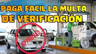 COMO SACAR FORMATO DE PAGO DE MULTA DE VERIFICACION EDOMEX 2020 [upl. by Gunther]