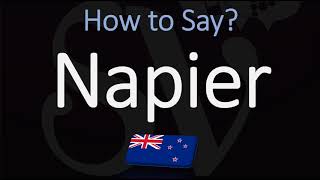 How to Pronounce Napier CORRECTLY [upl. by Inalan]