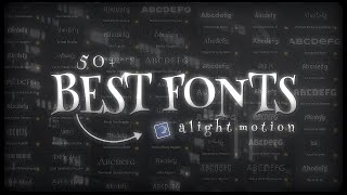 font pack  how to import fonts on alight motion  tutorial [upl. by Huda563]