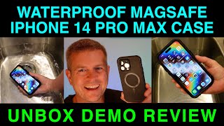 360 Waterproof Tempered Glass Case iPhone 14 Pro Max Protect Against Drops Water Dust by Temdan [upl. by Ardaed719]