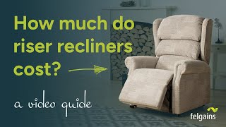 How much does a riser recliner chair cost in 2024 [upl. by Cadel]