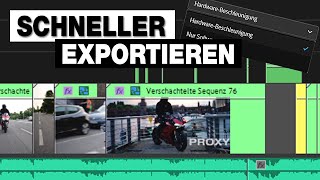 Adobe Premiere Pro Hardware Beschleunigung aktivieren I TUTORIAL [upl. by Knepper]