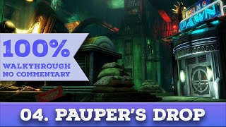 Bioshock 2 Remastered Walkthrough Hard No Damage All Collectibles 04 PAUPERS DROP [upl. by Doownel]