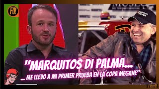 AGUSTIN CANAPINO quotMARCOS DI PALMA ME LLEVO A MI PRIMER PRUEBA EN LA COPA MEGANEquot [upl. by Judus96]