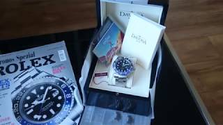 Davosa Ternos Professional TT GMT quotBatmanquot  Box und Lieferumfang  Deutsch [upl. by Yggam]