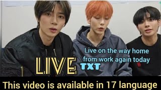 17 SUB LIVE TXT TODAY WEVERSE LIVE 742024 [upl. by Eimilb]