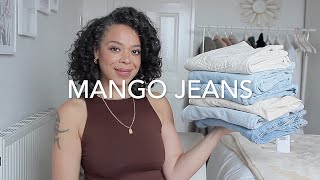 Mango Jeans try on haul  Vilma Martins [upl. by Animsay326]