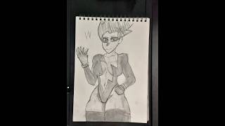 DC Livewire drawing art timelapse sketch anime dc [upl. by Niple]