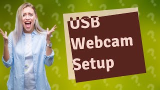 How do I use a USB webcam on Windows 11 [upl. by Uyekawa]