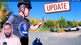 Entitled Vigilante Bicyclist Meltdown  Bodycam Released  UPDATE [upl. by Branca816]