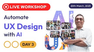 Unleashing the Power of AI in UX Design  Day 33 Workshop  Designing for Impact Using MidJourney [upl. by Hank]