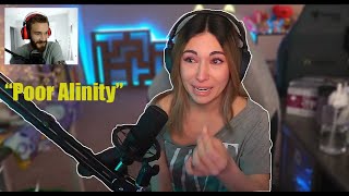 Pewdiepie Reacts to Alinity Crying Breakdown on livestream July 2020 [upl. by Aicelf431]