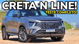 Hyundai Creta N LINE 2023 em detalhes  TUDO SOBRE A VERSÃO ESPORTIVA DA HYUNDAI [upl. by Mahala]