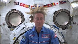 First Woman In Space Honored By Flying Female Astronaut  Video [upl. by Ybroc986]