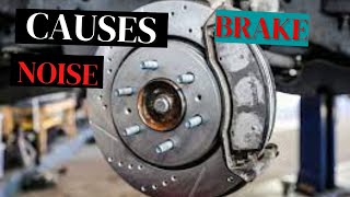 CAUSES OF BRAKE NOISE AFTER NEW PADS AND ROTORS [upl. by Evad]