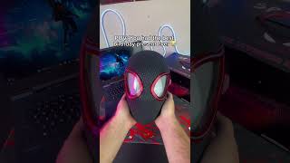 It’s the best Miles Morales mask 🥹🕷️🕸️ spiderman marvel milesmorales [upl. by Mommy]