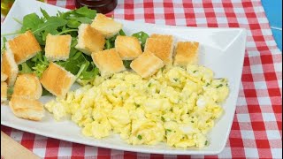 Best Scrambled Eggs in a Bag No Washing Up shorts [upl. by Rube]