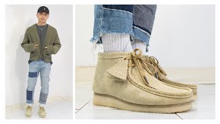 How To Wear Clarks Wallabees [upl. by Erdnaed951]