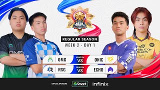 🔴LIVE  MPL PH S13  FILIPINOWeek2 Day 1 [upl. by Hamirak]