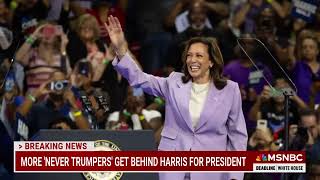 ‘Never Trumpers’ line up to support Vice President Kamala Harris [upl. by Assetak60]