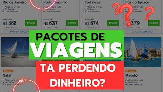 DICAS VALE A PENA COMPRAR PACOTES DE VIAGENS OU COMPRAR SEPARADO PASSAGENS HOTEIS UBER PASSEIOS [upl. by Fairfax]