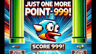 Flappy Bird 1000 Points or Bust shorts games [upl. by Nere]