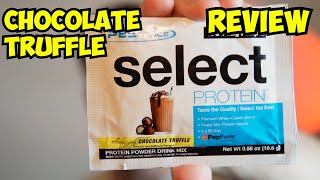 PEScience SELECT Protein CHOCOLATE TRUFFLE Review [upl. by Cesya]