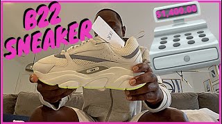 Dior B22 Sneaker Review  Worth The Price [upl. by Psyche]