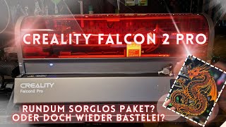 Rundum Sorglos Laser für Zuhause oder doch wieder Bastelei Der Creality Falcon 2 Pro  22W [upl. by Luemas]