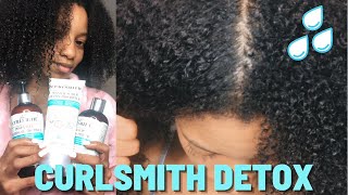 CURLSMITH SCALP DETOX REVIEW  3 Steps for Natural Hair Growth [upl. by Craven]