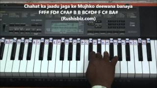 Baazigar O Baazigar  Piano Tutorials  1200 Songs BOOKPDF 399 only  7013658813 [upl. by Michigan]