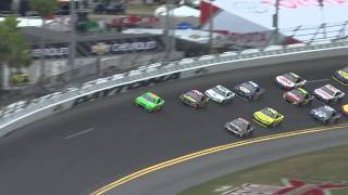 Danica Patrick leads NASCAR lap [upl. by Enimasaj]